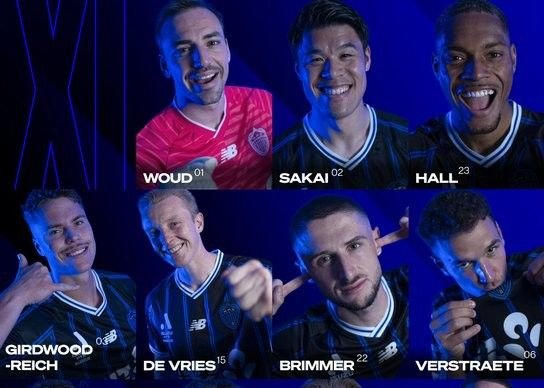 Auckland FC débute contre les Western Sydney Wanderers : Hiroki Sakai débute, Randall est sur la liste