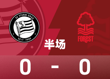 Mi-temps de la Ligue Europa : les Blancs ont raté un point, le but de Malone a été refusé, Graz Storm 0-0 Nottingham Forest