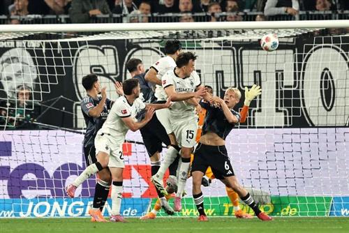 Mönchengladbach contre Eintracht Francfort