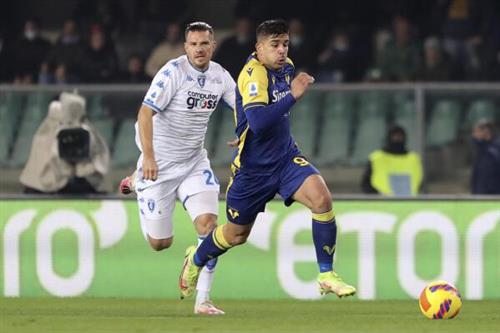 Vérone contre Empoli