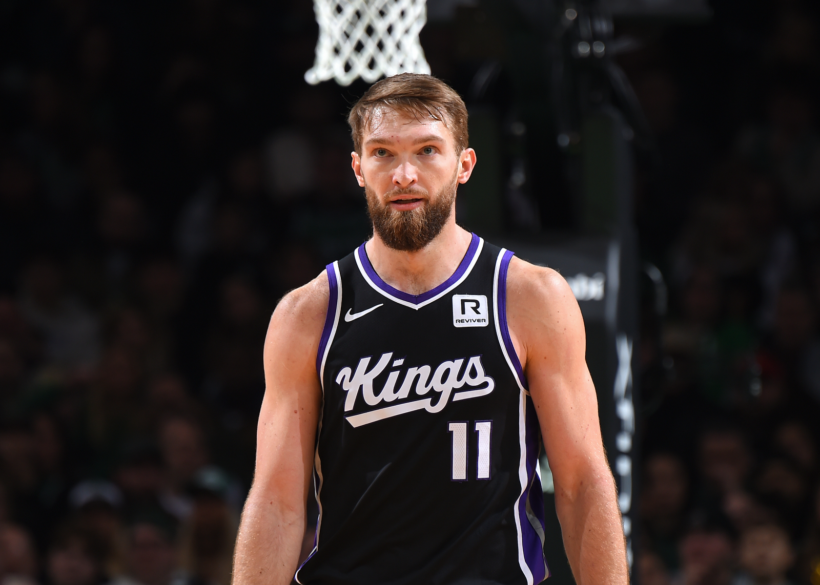 Sabonis a marqué 24 points et pris 7 rebonds à la mi-temps, et il a pu obtenir ce qu'il voulait de l'intérieur.